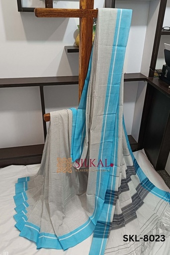 [SKL1015] Patteda Anchu Checks With Plain Border
