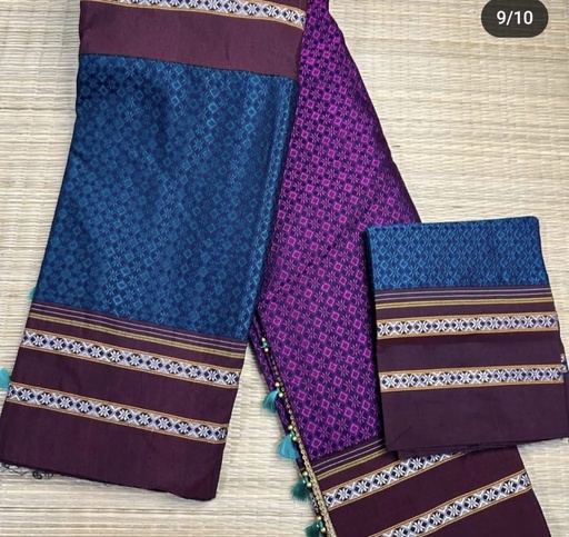 [SKL1445] Ilkal Khana Viscose Cotton Mix Saree