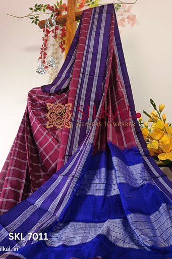 [SKL1562] Ilkal Cotton Silk Saree