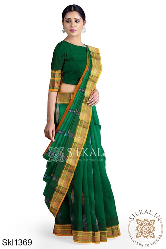 [SKL1571] Ilkal Ponchampalli Sonamati Saree