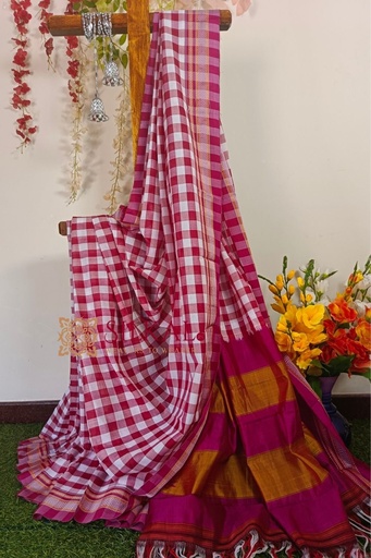 [SKL1598] Ilkal Cotton Silk Saree