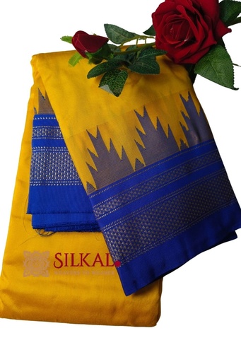[SKL1623] Ilkal Half Silk Handloom Saree