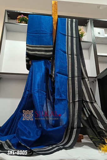 [SKL1051] Ilkal Handloom Viscose Silk Gayatri Border