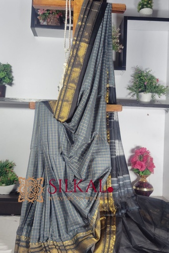 [SKL1809] Ilkal Chandrunga Cotton Silk Saree
