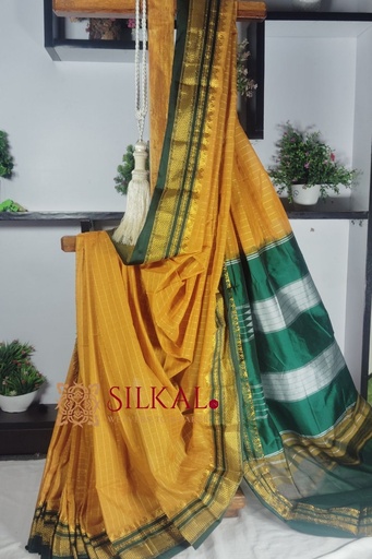 [SKL1812] Ilkal Chandrunga Cotton Silk Saree