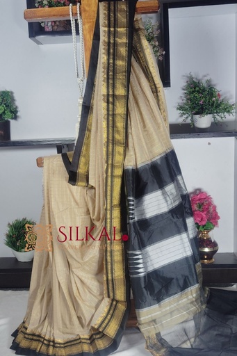 [SKL1813] Ilkal Chandrunga Cotton Silk Saree