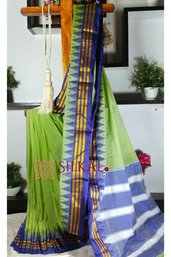 [SKL1840] Ilkal Cotton Kaddi Saree