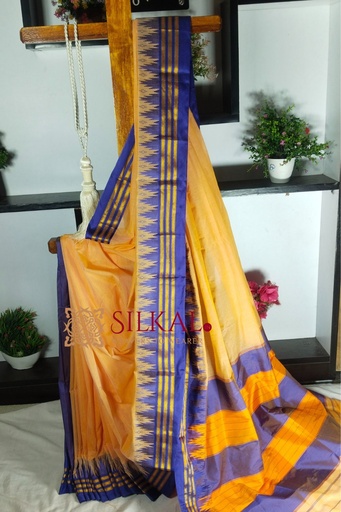 [SKL1841] Ilkal Cotton Kaddi Saree