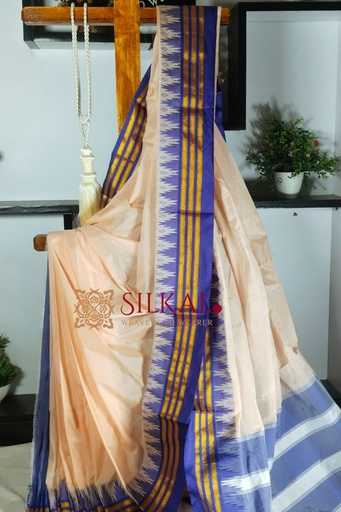 [SKL1842] Ilkal Cotton Kaddi Saree