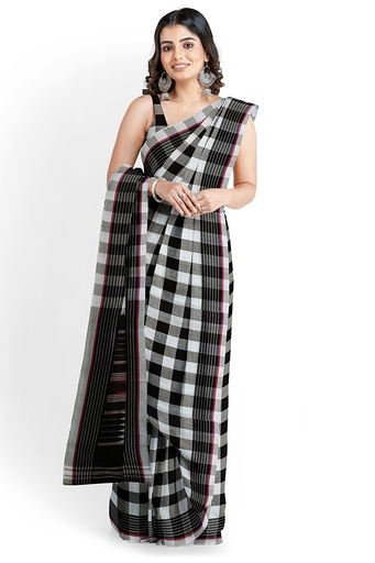 [SKL1863] Ilkal Handloom Mercerized Cotton By Cotton Sarees