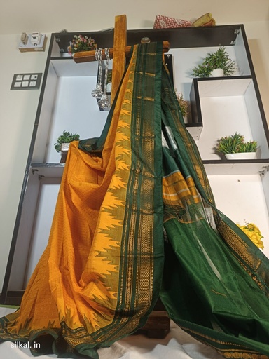 [SKL1064] Ilkal Chandrunga Temple Saree