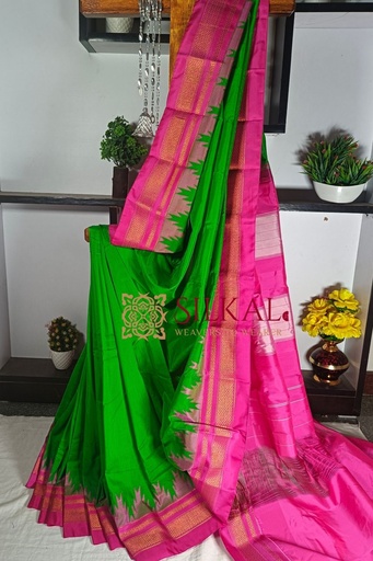 [SKL1065] Ilkal Temple Saree