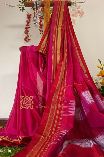 [SKL1067] Ilkal Mercerized Cotton Saree