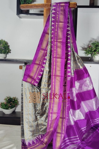 [SKL1909] Ilkal Pure Silk Handloom Saree