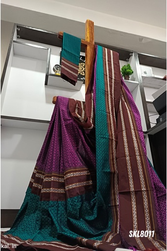 [SKL3048] ILKAL KHANA VISCOSE COTTON MIX SAREE