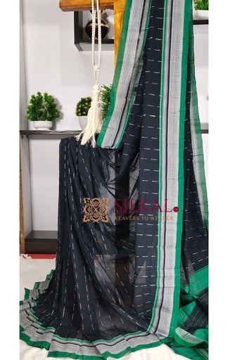 [SKL3085] Ilkal Cotton by Cotton Handloom Saree