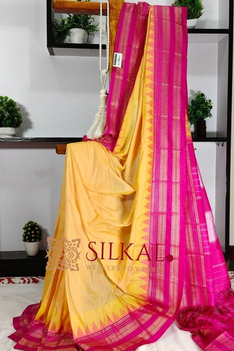 [SKL3164] Ilkal Rudhrakshi Naryanpeth Saree