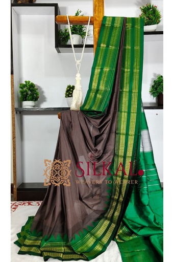 [SKL3167] Ilkal Rudhrakshi Naryanpeth Saree