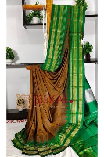 [SKL3178] Ilkal Rudhrakshi Naryanpeth Saree