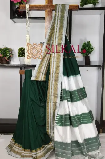 [SKL03521] SKL03521 Ilkal Cotton Silk Saree 