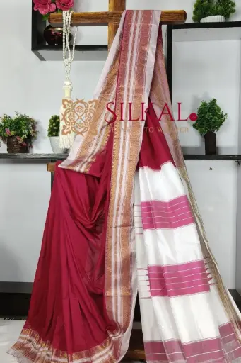 [SKL03519] SKL03519 Ilkal Cotton Silk Saree