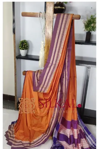 [SKL03457] SKL03457 ILKAL COTTON GAADI DADI SAREE 
