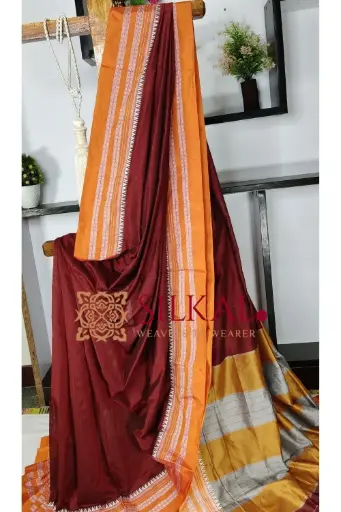 [SKL03456] SKL03456 ILKAL COTTON GAADI DADI SAREE 