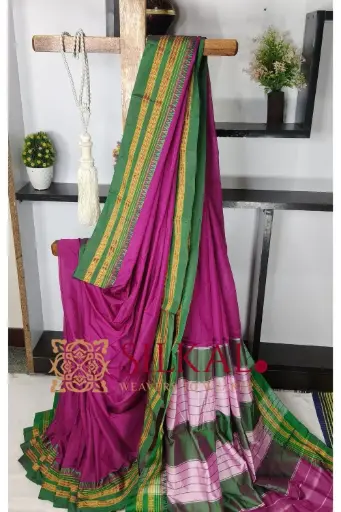 [SKL03451] SKL03451  ILKAL COTTON GAADI DADI SAREE 
