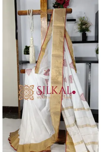 [SKL03495] SKL03495 Ilkal Kasuti Sarees Saree 