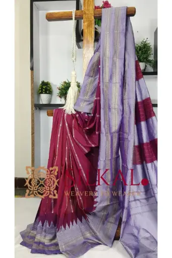 [SKL03313] SKL03313 Ilkal Rudhrakshi Naryanpeth Saree 