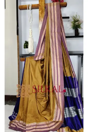 [SKL03471] SKL03471 ILKAL COTTON GAADI DADI SAREE 