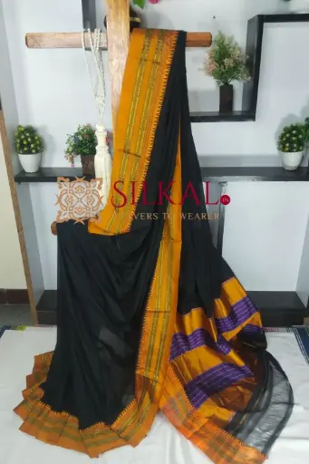 [SKL03470] SKL03470 ILKAL COTTON GAADI DADI SAREE 
