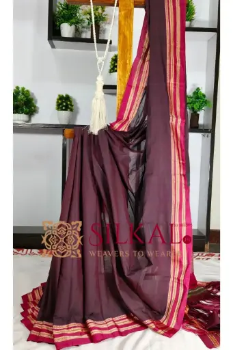 [SKL3240] SKL3240 Ilkal Handloom Cotton Silk Saree