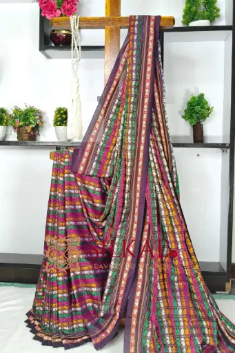 [SKL03548] SKL03548 Ilkal Khun Viscose Cotton Saree  