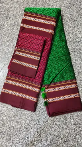 [SKL3021] SKL3021 Ilkal Khana Viscose Cotton Mix Saree